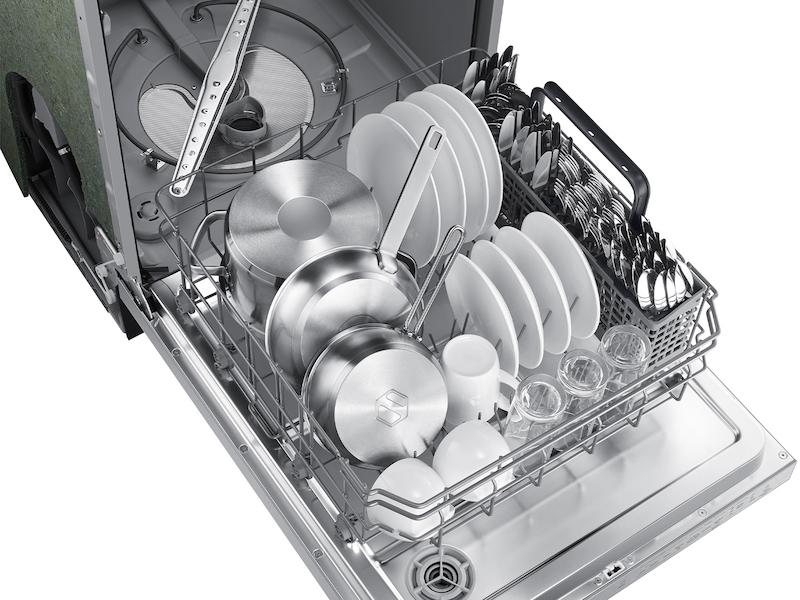 SAMSUNG DW80CG4021SR Fingerprint Resistant 53 dBA Dishwasher with Height-Adjustable Rack in Stainless Steel - Image 11