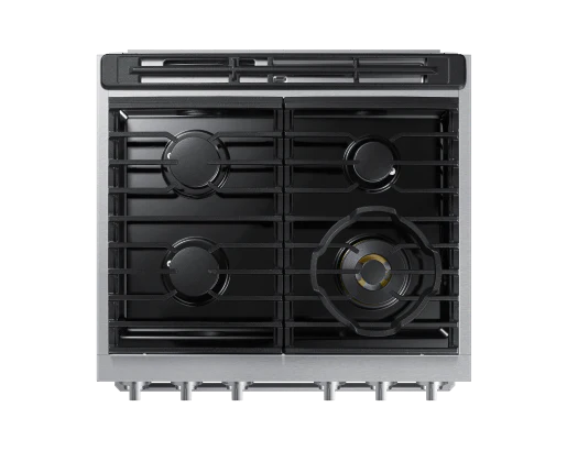 DACOR DOP30T840GS 30" Range, Silver Stainless, Natural Gas/Liquid Propane - Image 4