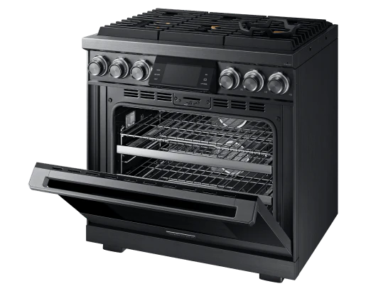 DACOR DOP36M96GLM 36" Pro Gas Range, Graphite in Stainless Steel, Natural Gas - Image 3