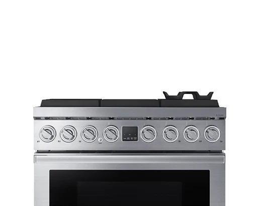 DACOR DOP36T86GLS Transitional 36" Gas Range, Silver in Stainless Steel, Natural Gas/Liquid Propane - Image 3