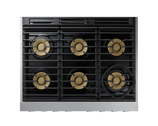 DACOR DOP36T86GLS Transitional 36" Gas Range, Silver in Stainless Steel, Natural Gas/Liquid Propane - Image 5