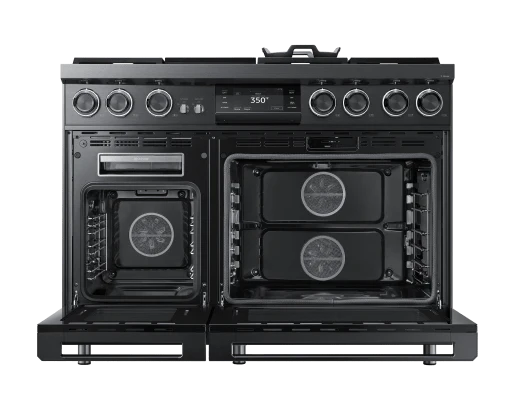 DACOR DOP48C96DLM 48" Pro Dual-Fuel Steam Range, Graphite in Stainless Steel, Natural Gas & Liquid Propane - Image 2