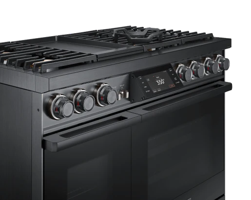DACOR DOP48C96DLM 48" Pro Dual-Fuel Steam Range, Graphite in Stainless Steel, Natural Gas & Liquid Propane - Image 5
