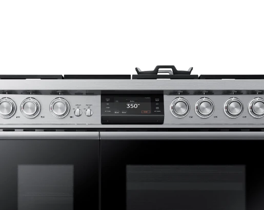 DACOR DOP48C96DLS 48" Pro Dual-Fuel Steam Range, Silver in Stainless Steel, Natural Gas & Liquid Propane - Image 5