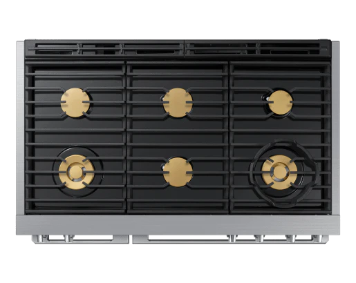 DACOR DOP48T960GS 48" Gas Range, Silver Stainless, Natural Gas/Liquid Propane - Image 7