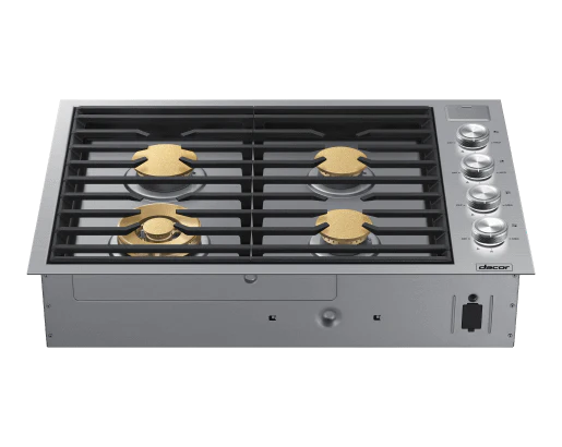 DACOR DTG30M954FS 30" Gas Cooktop, Silver in Stainless Steel, Natural Gas - Image 2