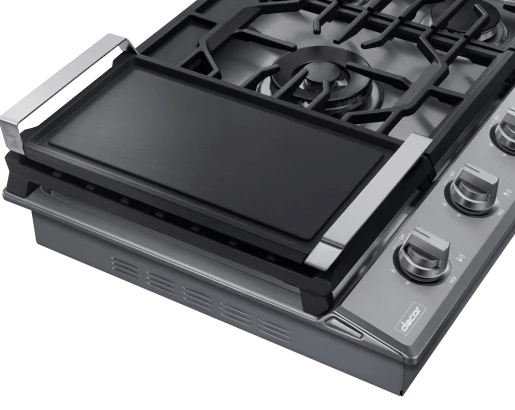 DACOR DTG30P875NS Transitional 30" Gas Cooktop, Silver in Stainless Steel, Natural Gas/Liquid Propane - Image 3