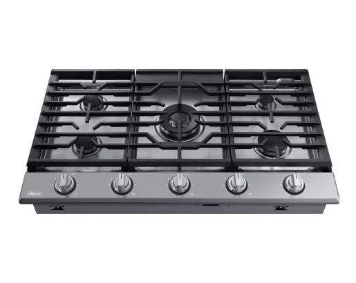 DACOR DTG36P875NS Transitional 36" Gas Cooktop, Silver in Stainless Steel, Natural Gas/Liquid Propane - Image 2