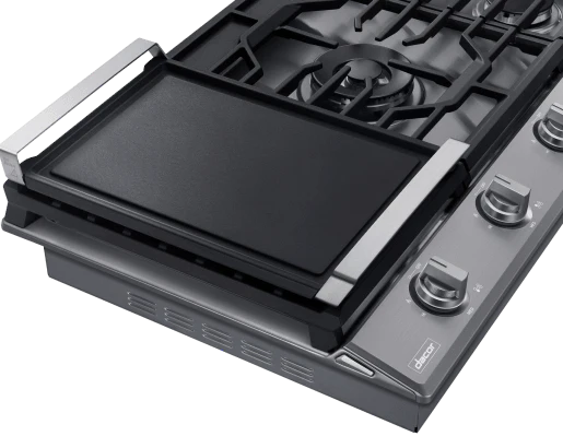 DACOR DTG36P875NS Transitional 36" Gas Cooktop, Silver in Stainless Steel, Natural Gas/Liquid Propane - Image 3