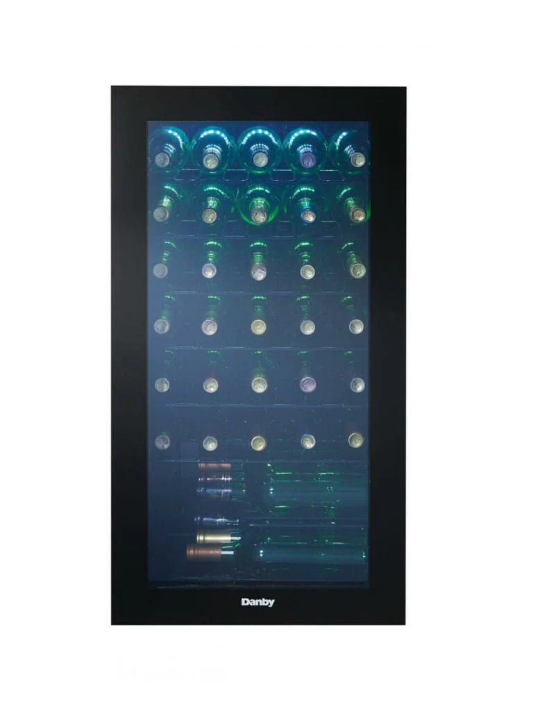 DANBY DWC036A2BDB6 Danby 36 Bottle Free-Standing Wine Cooler in Black