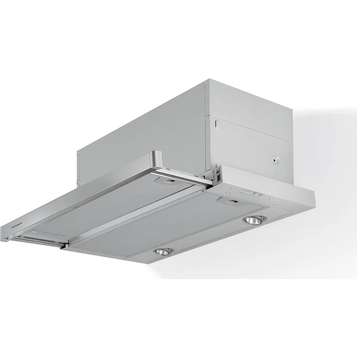 FABER CRIS24SS300 24 Inch Under Cabinet Range Hood with 300 CFM and Stainless Steel Slide Out Design
