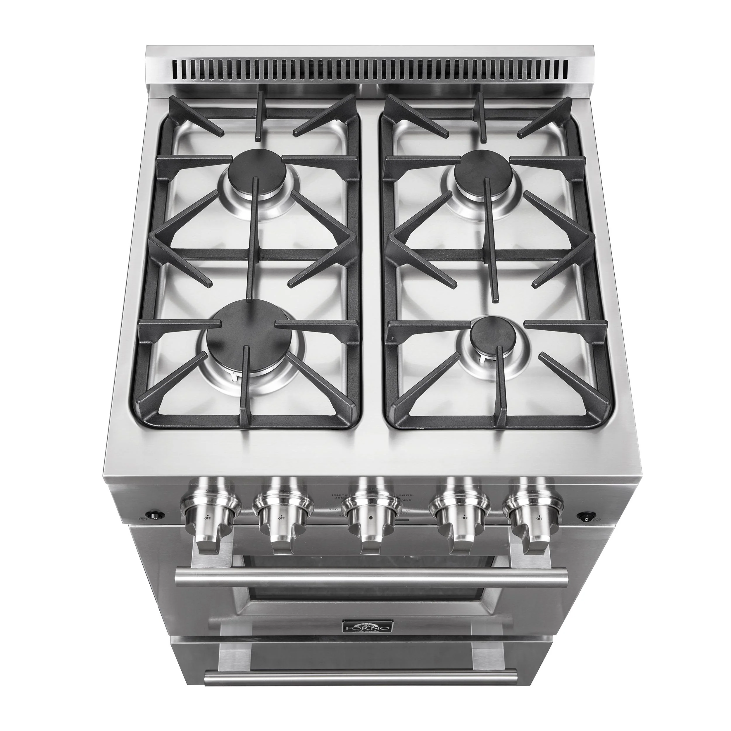 FORNO FFSGS627224 Forno Breno 24-Inch Freestanding Gas Range, Compact Design, Energy Efficient - Image 11