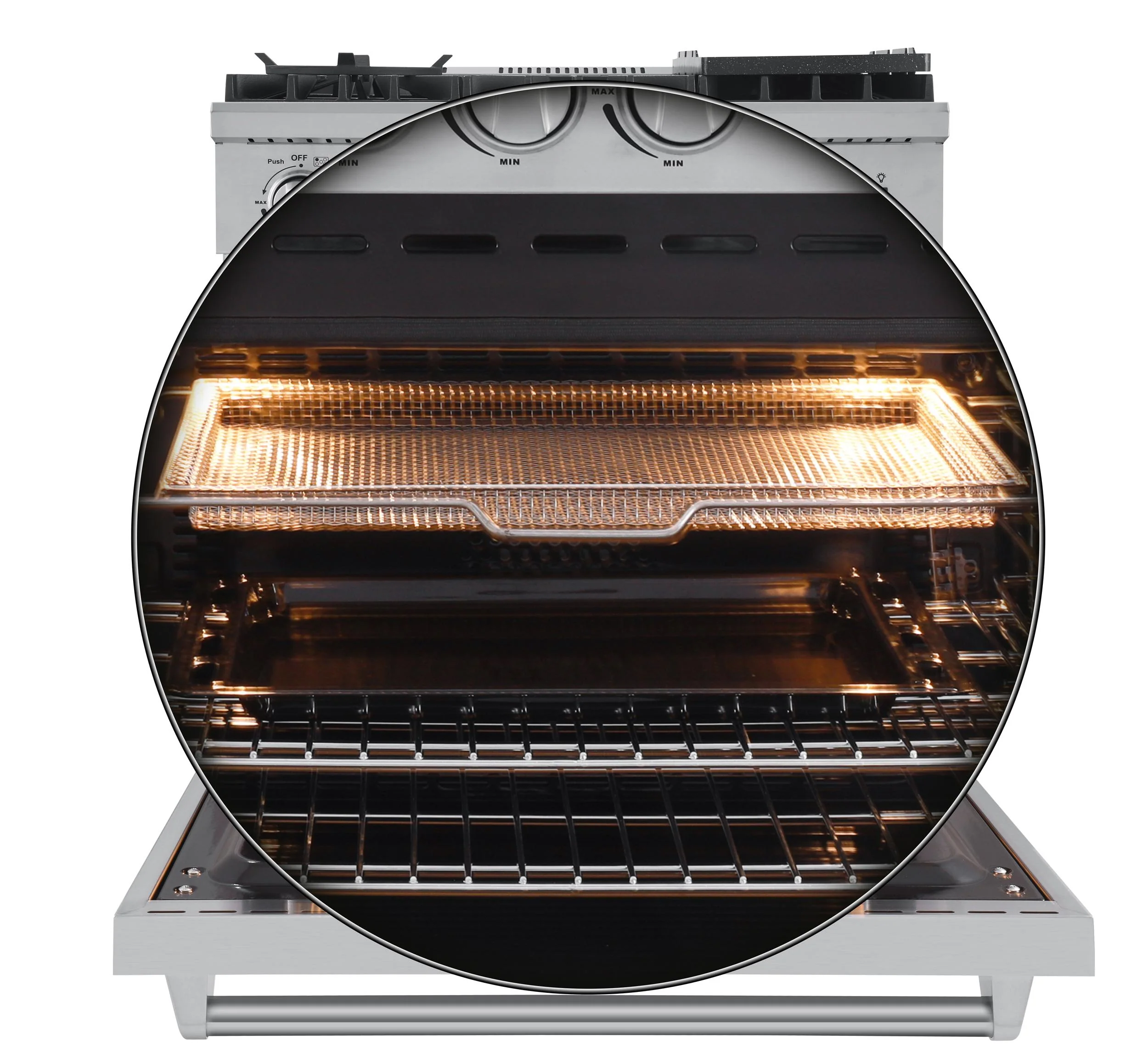 FORNO FFSGS627630 Forno Lazio 30-Inch Freestanding Gas Range, 4 Burners, Convection Oven, Energy Efficient - Image 14