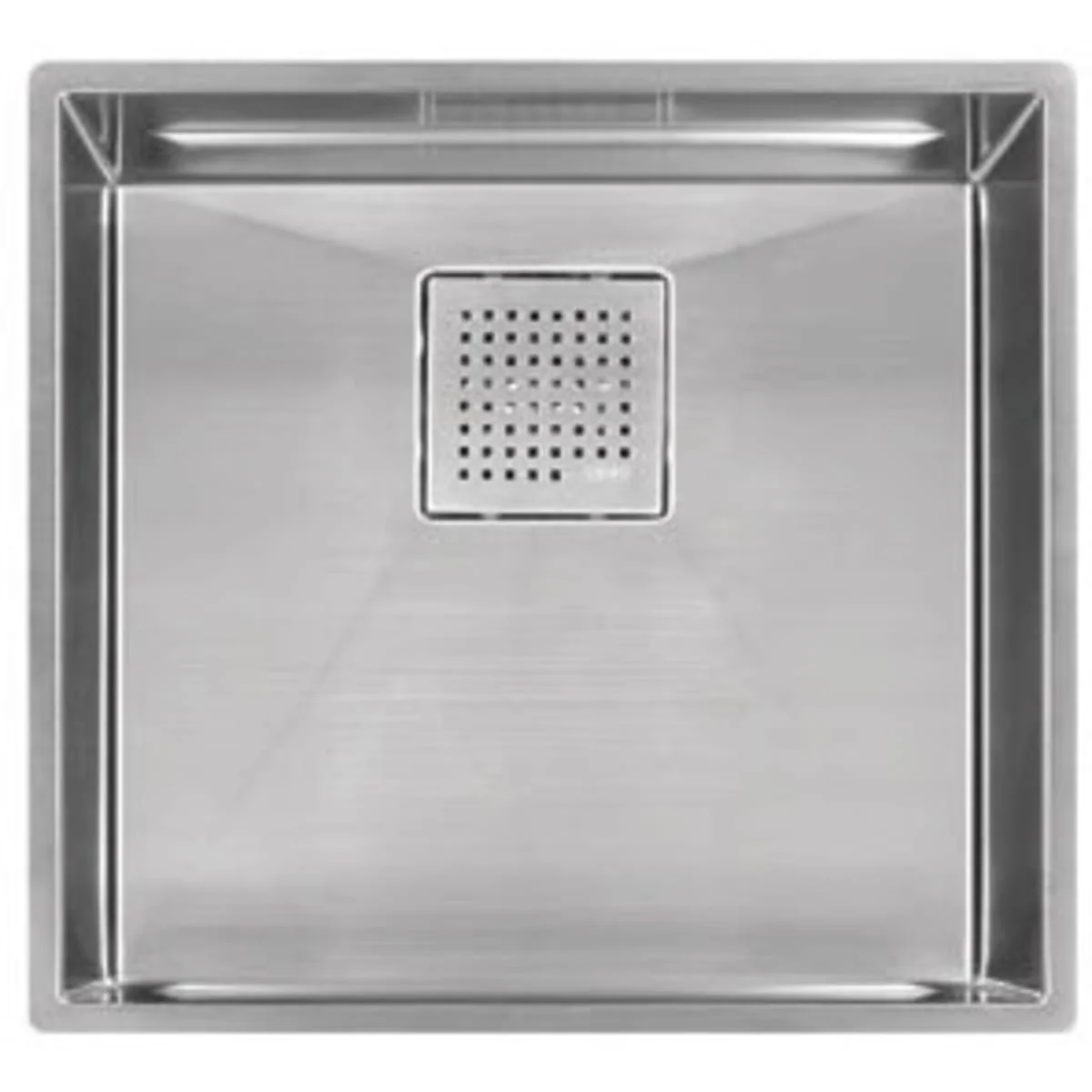 FRANKE PKX11018 Franke Peak 19-In. X 18-In. 16 Gauge Stainless Steel Undermount Single Bowl Kitchen Sink -