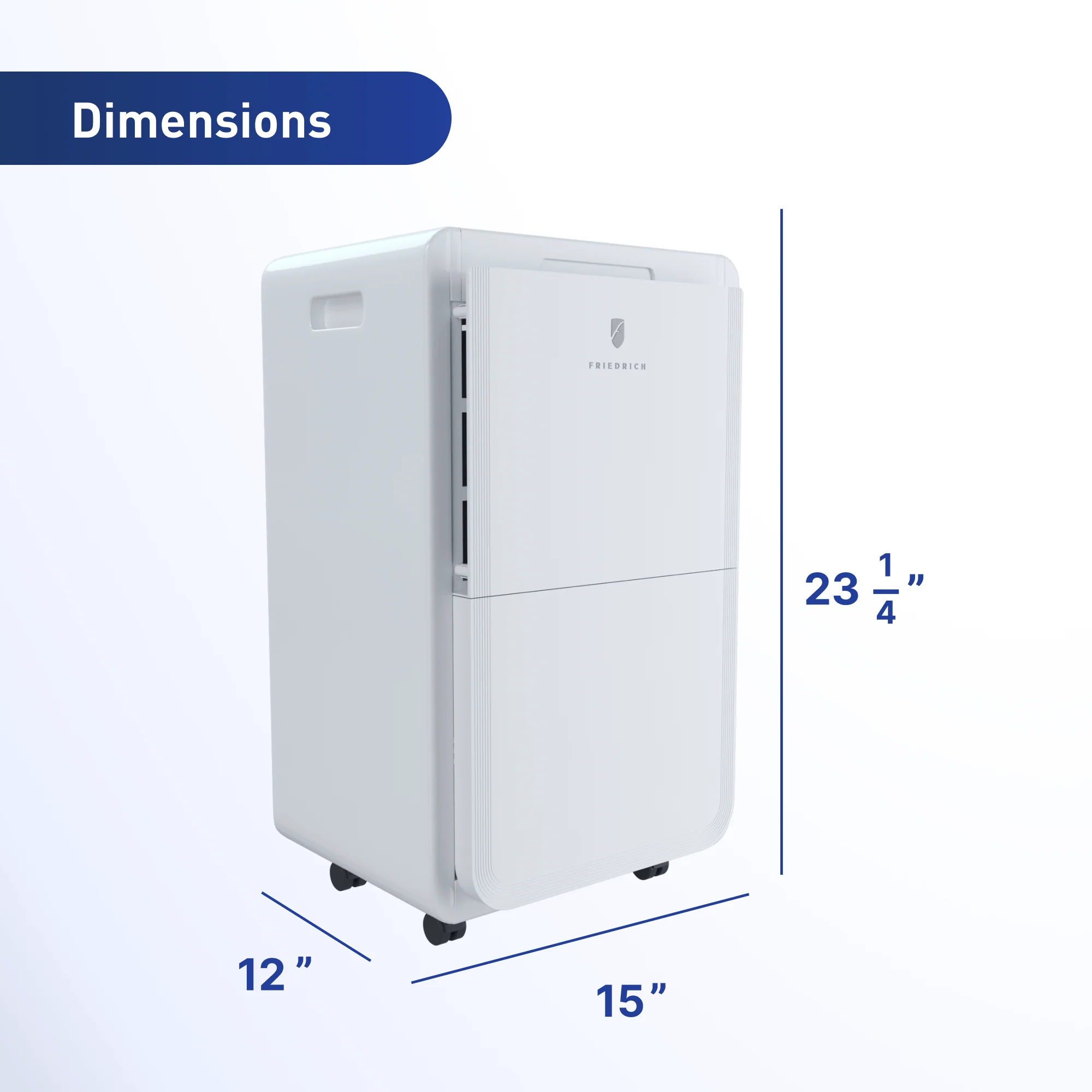 FRIEDRICH D50B1B Friedrich 50 Pint Dehumidifier with Built-In Drain Pump - Image 7