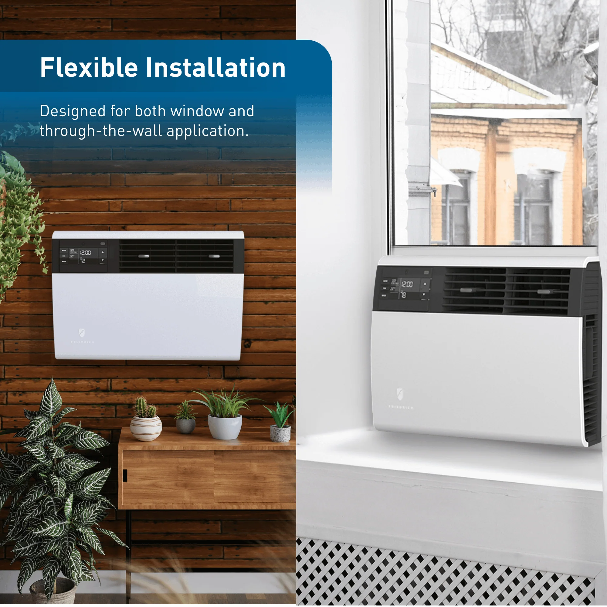 FRIEDRICH KCVS12B10A Friedrich K hl Inverter 12,000 BTU 115V Smart Window/Wall Air Conditioner - Cool only - Image 9
