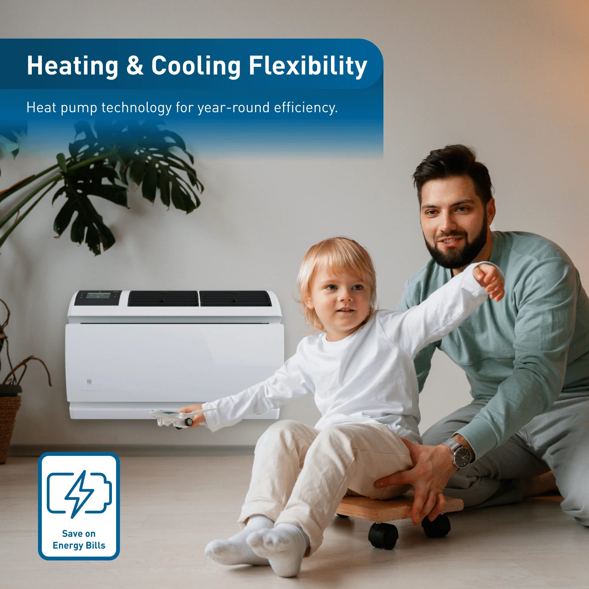 FRIEDRICH WHVT14B33A Friedrich WallMaster Inverter 14,000 BTU 230V Smart Through-the-Wall Air Conditioner with Heat Pump - Image 3