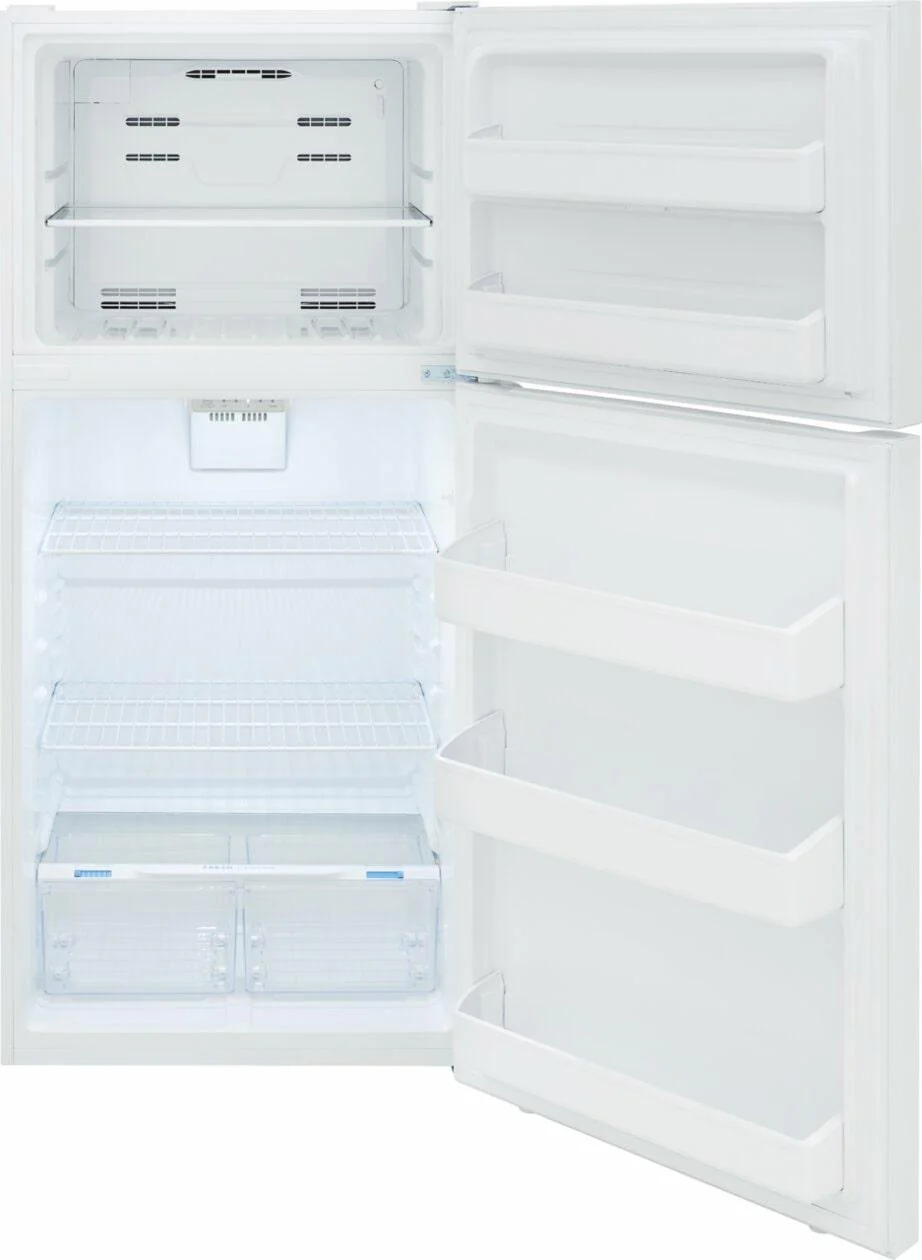 FRIGIDAIRE FFHT1814YW 18 Cu. Ft. Garage Ready Top Freezer Refrigerator White - Image 6