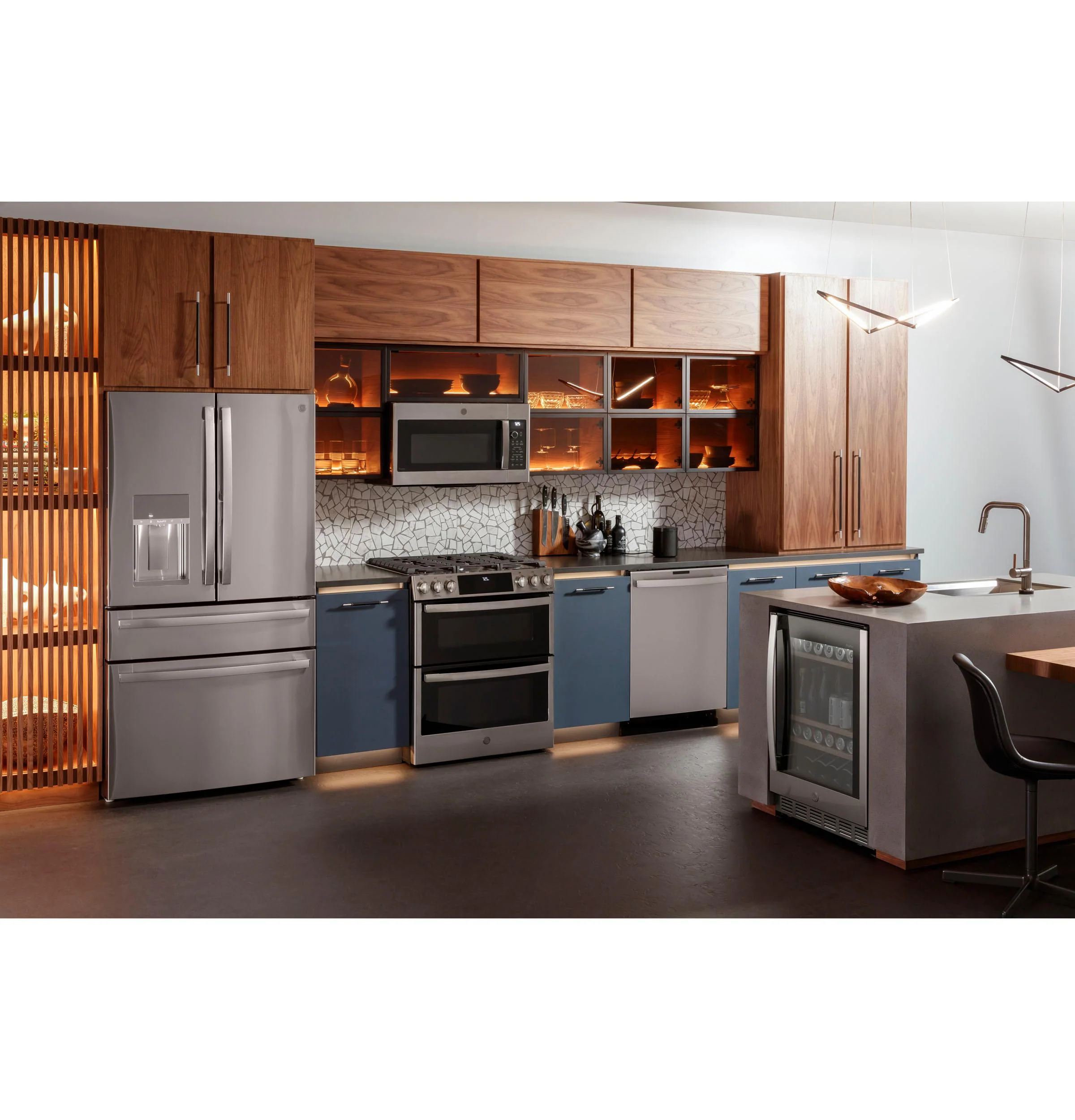 GE APPLIANCES PGS960YPFS GE Profile™ 30" Smart Slide-In Front-Control Gas Double Oven Convection Fingerprint Resistant Range in Stainless Steel - Image 11