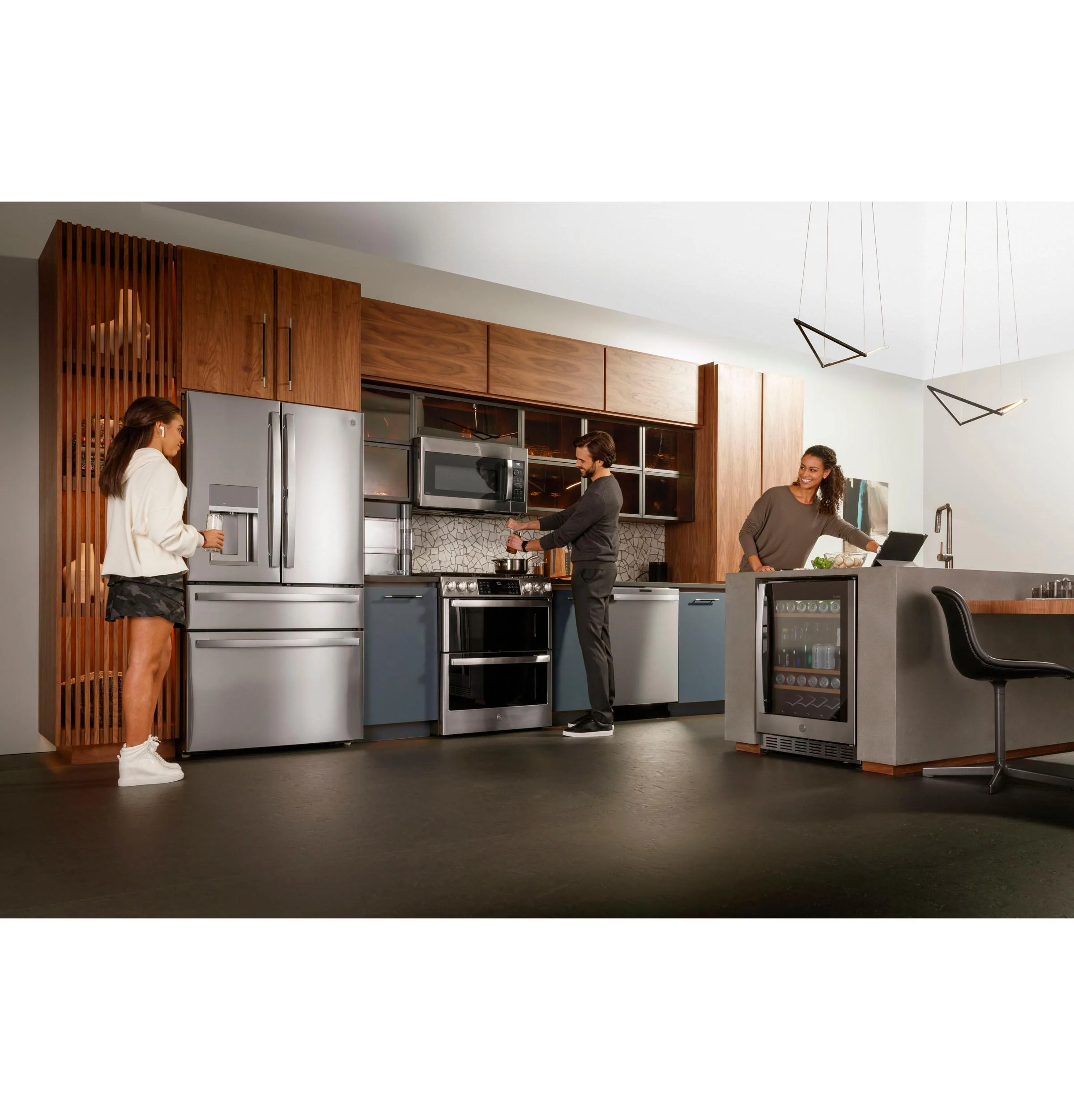 GE APPLIANCES PGS960YPFS GE Profile™ 30" Smart Slide-In Front-Control Gas Double Oven Convection Fingerprint Resistant Range in Stainless Steel - Image 13