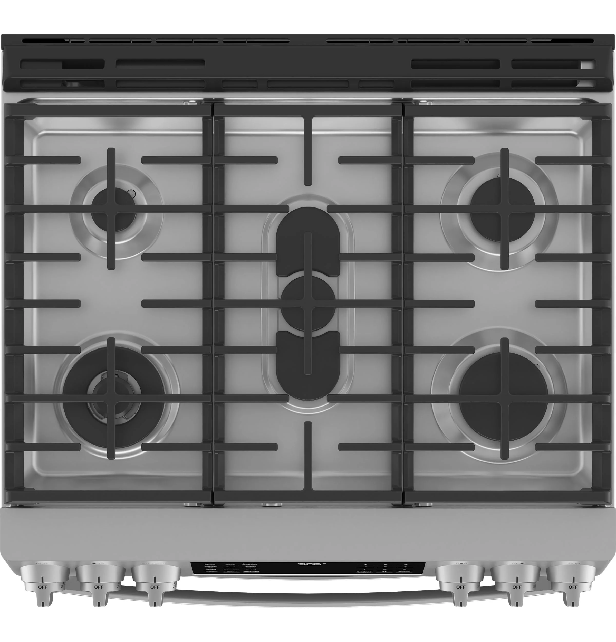 GE APPLIANCES PGS960YPFS GE Profile™ 30" Smart Slide-In Front-Control Gas Double Oven Convection Fingerprint Resistant Range in Stainless Steel - Image 6