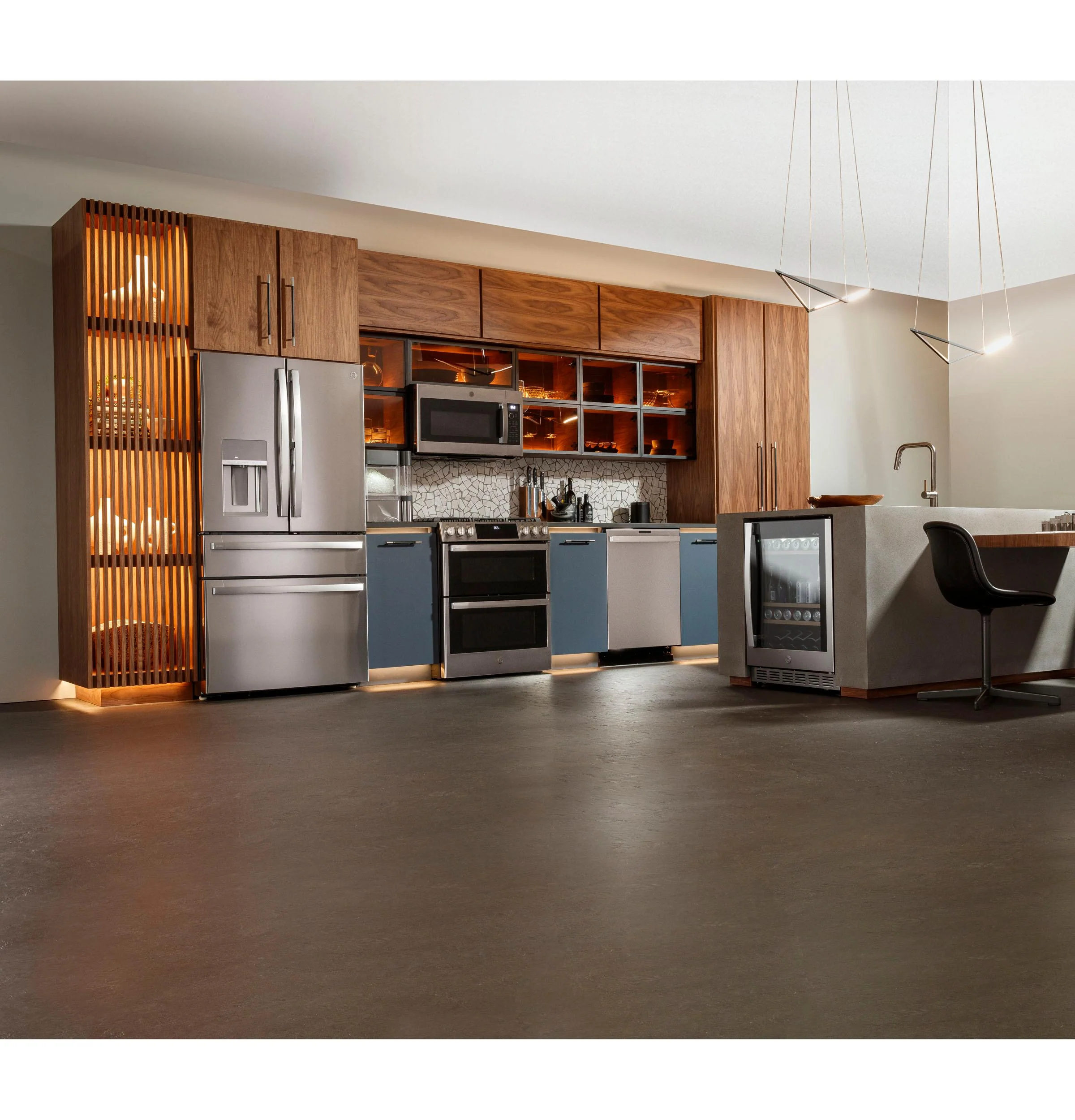 GE APPLIANCES PGS960YPFS GE Profile™ 30" Smart Slide-In Front-Control Gas Double Oven Convection Fingerprint Resistant Range in Stainless Steel - Image 9