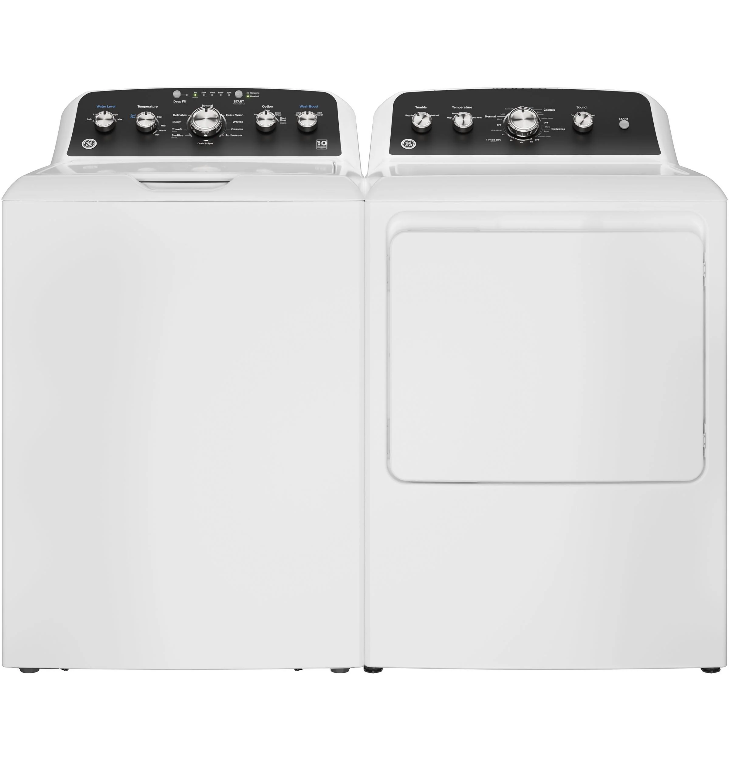 GE APPLIANCES GTW485ASWWB GE® 4.5 cu. ft. Capacity Washer with in Stainless Steel Basket, Cold Plus and Wash Boost White - Image 4