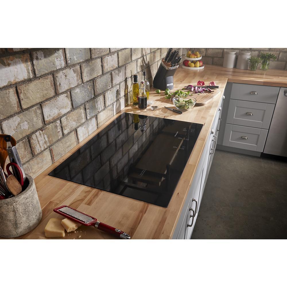 KITCHENAID KCES950KBL 30" Electric Cooktop with 5 Elements and Touch-Activated Controls Black - Image 2