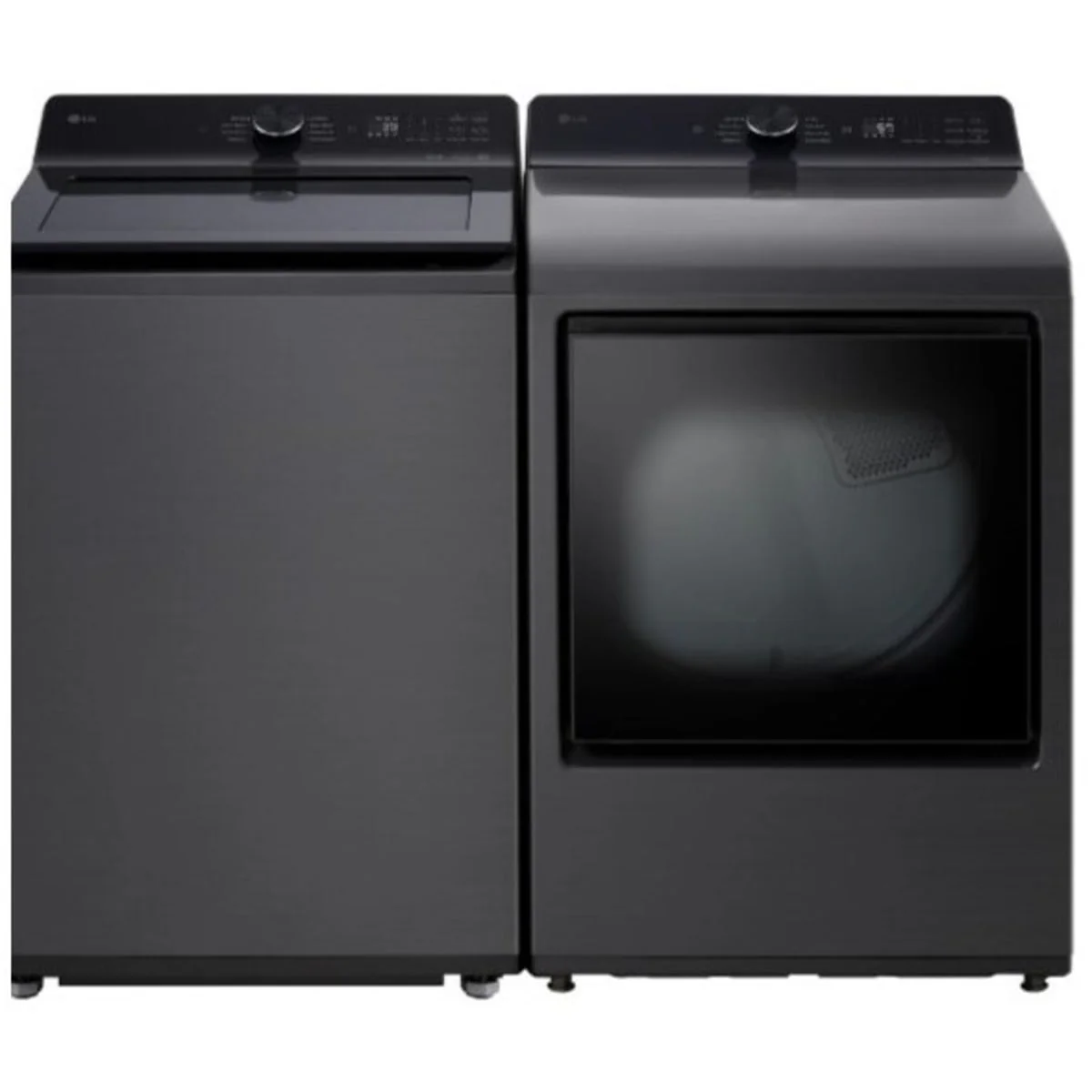 LG WT8205CL 27 Inch Smart Top Load Washer & LG DLG8201L 27 Inch Rear Control Gas Dryer