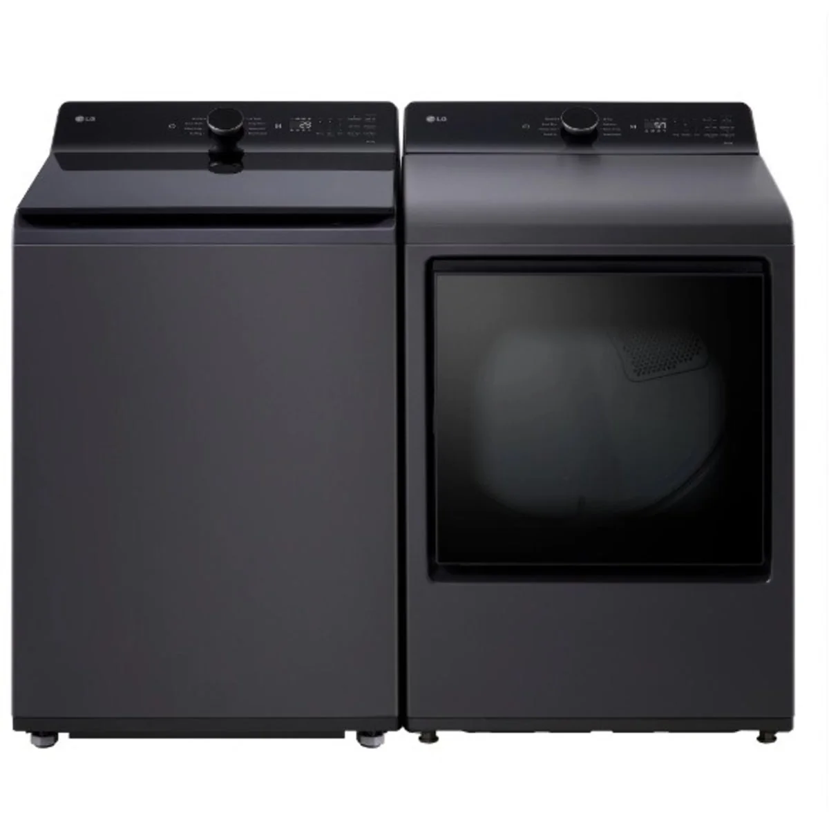 LG WT8400CB 27 Inch Top Load Washer & LG DLE8400BE 27 Inch Top Load Electric Dryer
