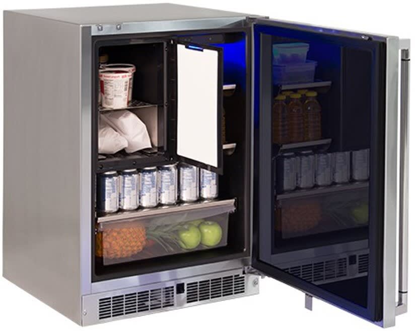 LYNX LN24REFCR 24 Refrigerator Freezer Combo, Right