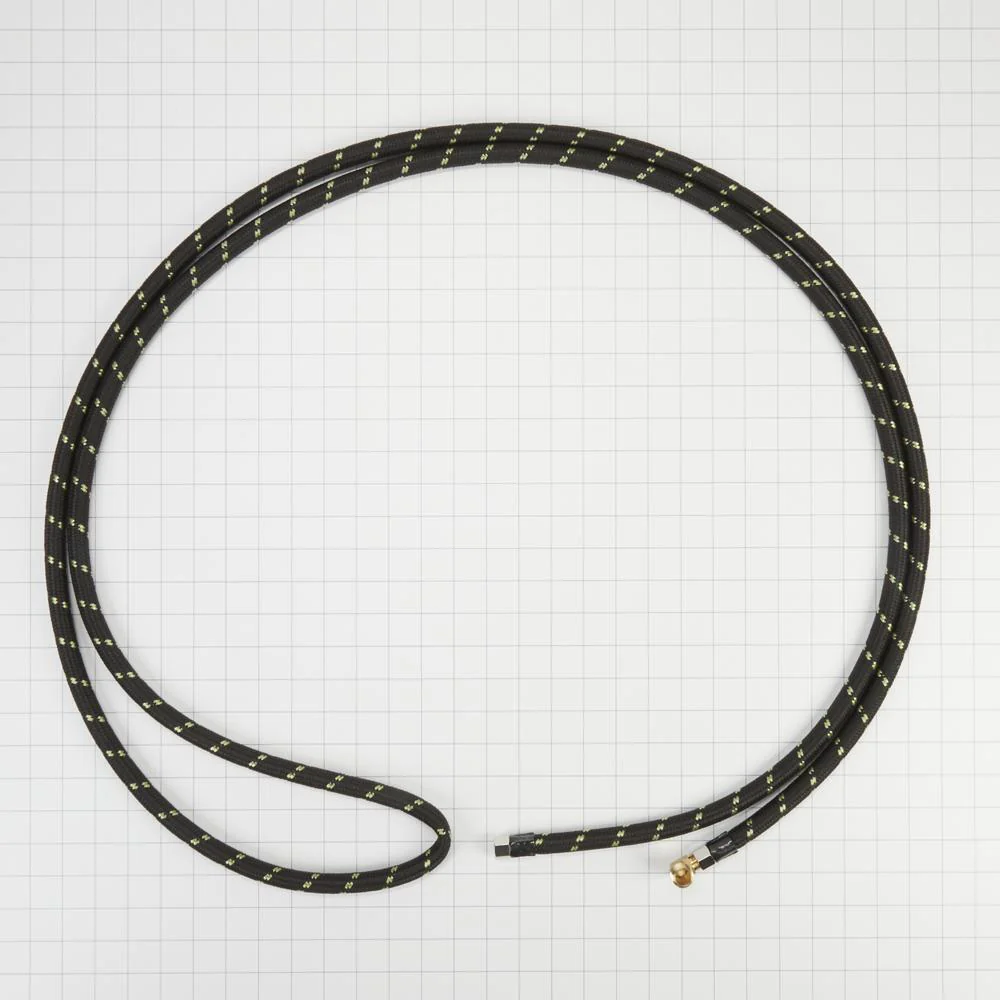 WHIRLPOOL 8212486 12' Dishwasher Water Supply Hose Kit 3/8" Brass Fitting, 3/8' NPT Male x 3/8" Male Compression & 90 degree Elbow Black - Image 13