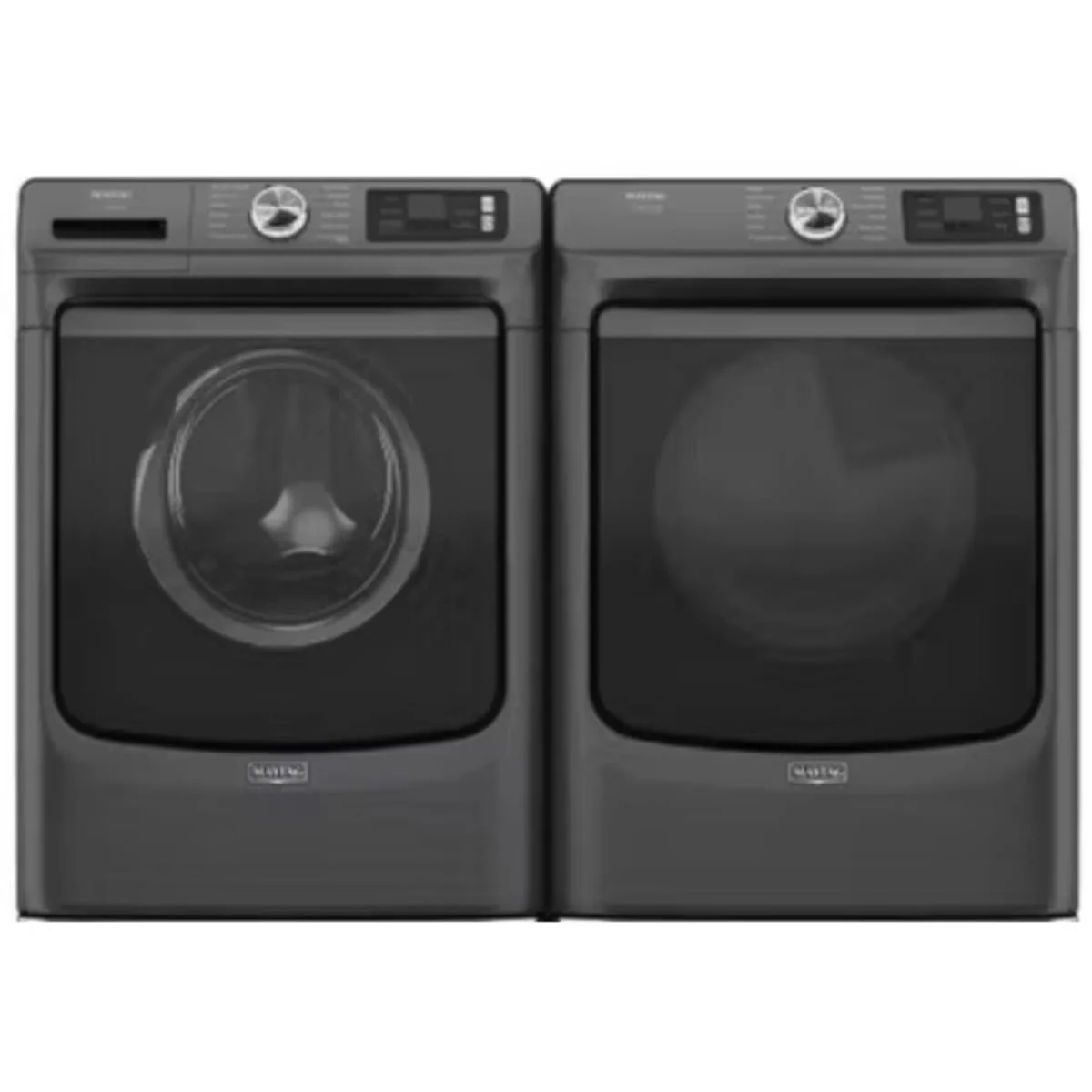Maytag MFW7020RU 27 Inch Smart Pet Pro Front Load Washer & Maytag MED7020RU 27 Inch Smart Pet Pro Front Load Electric Dryer