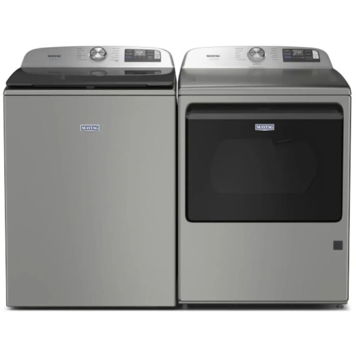 Maytag MTW7405RR 27 Inch Smart Pet Pro Top Load Washer & Maytag MED7405RR 27 Inch Smart Electric Top Load Dryer