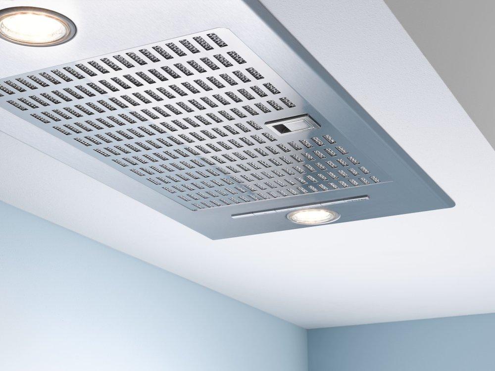 MIELE DA2360 DA 2360 Stainless steel - Insert ventilation hood with energy-efficient LED lighting and backlit controls for easy use. in Stainless Steel - Image 3