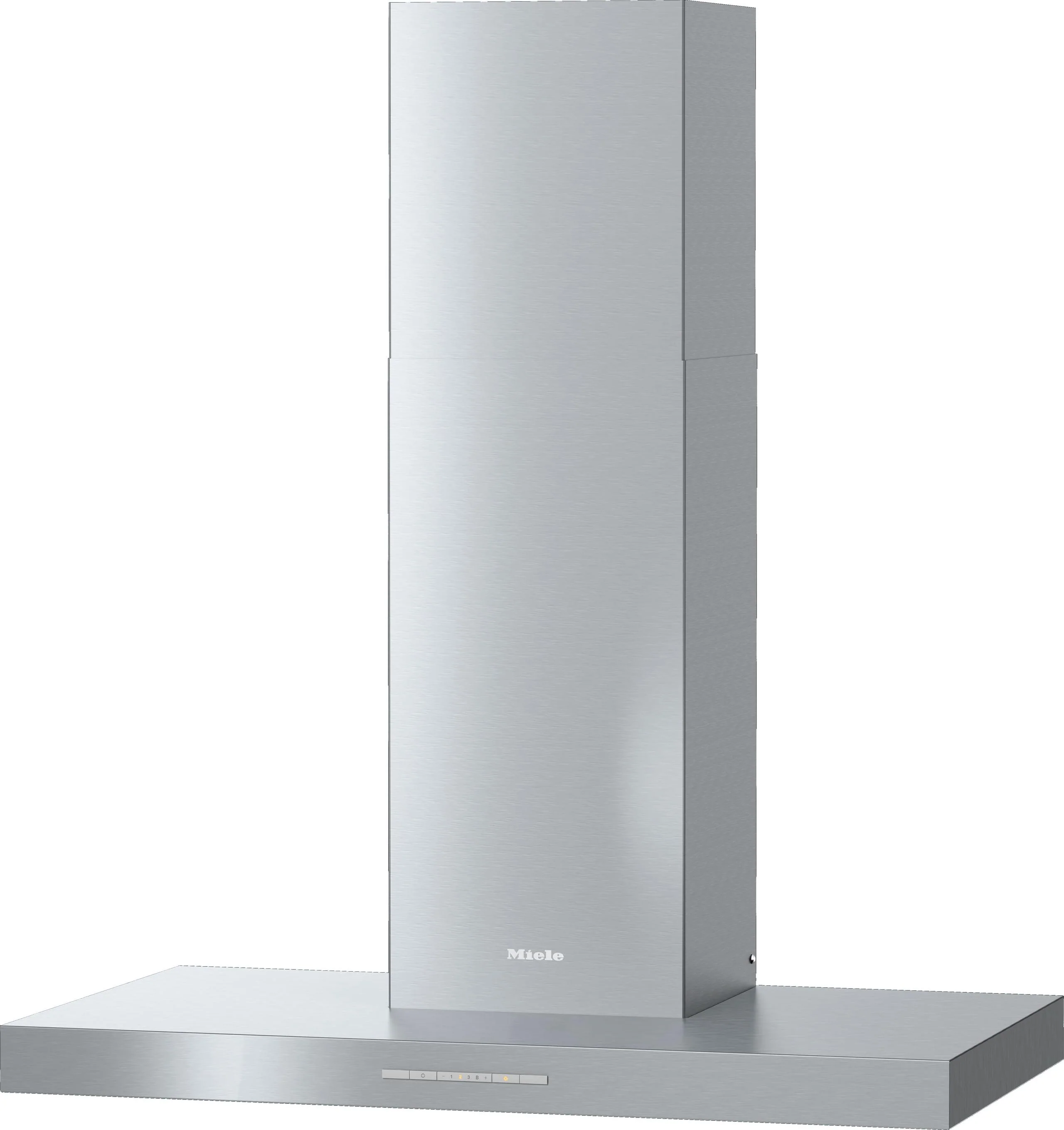 MIELE DAP1927 DAP 1927 Stainless steel - 36-inch wall-mounted ventilation hood with EasySwitch light-touch switches for convenient operation and LED lighting in Stainless Steel