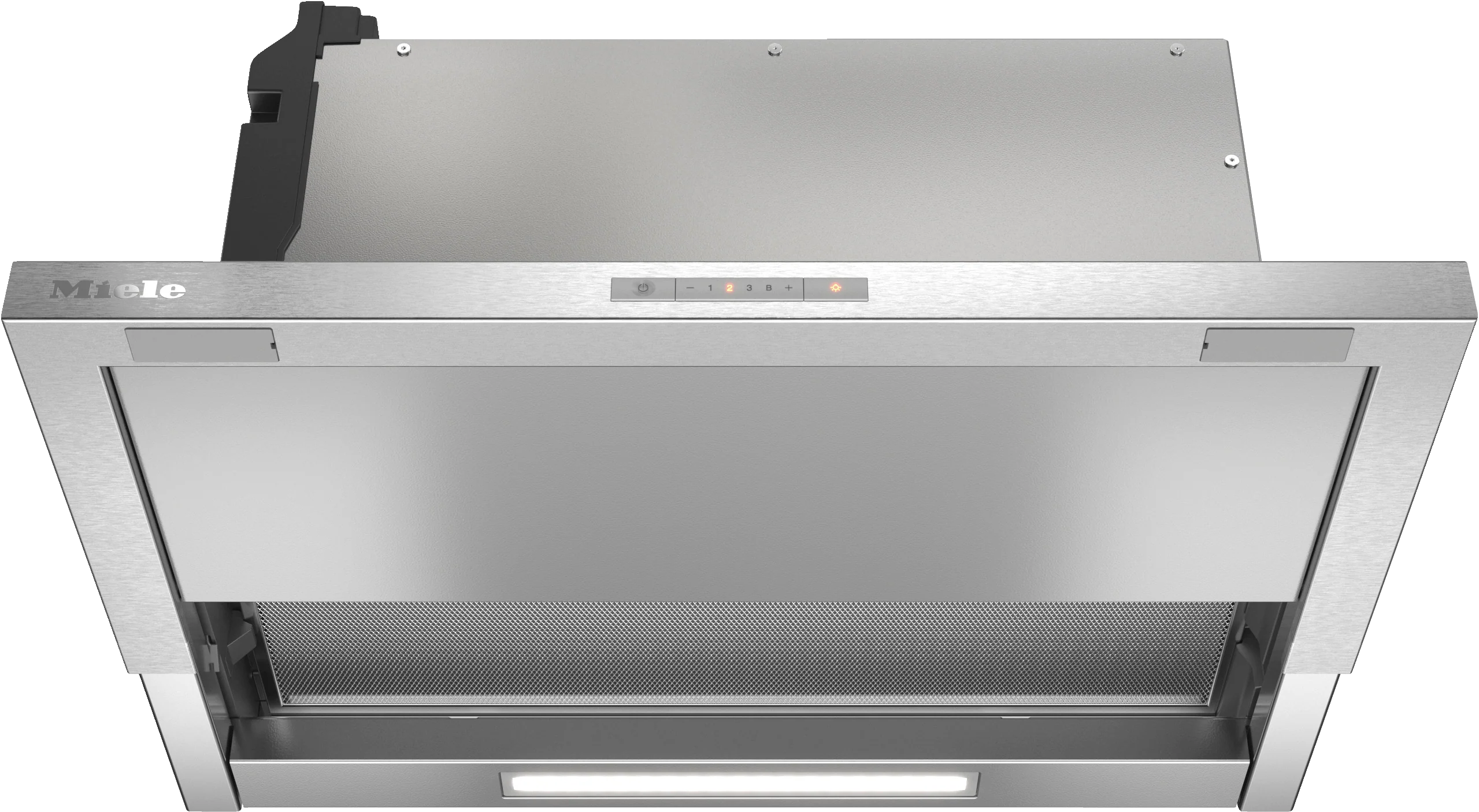 MIELE DAS2620 DAS 2620 Stainless steel - Built-in ventilation hood with EasySwitch controls for convenient operation in Stainless Steel