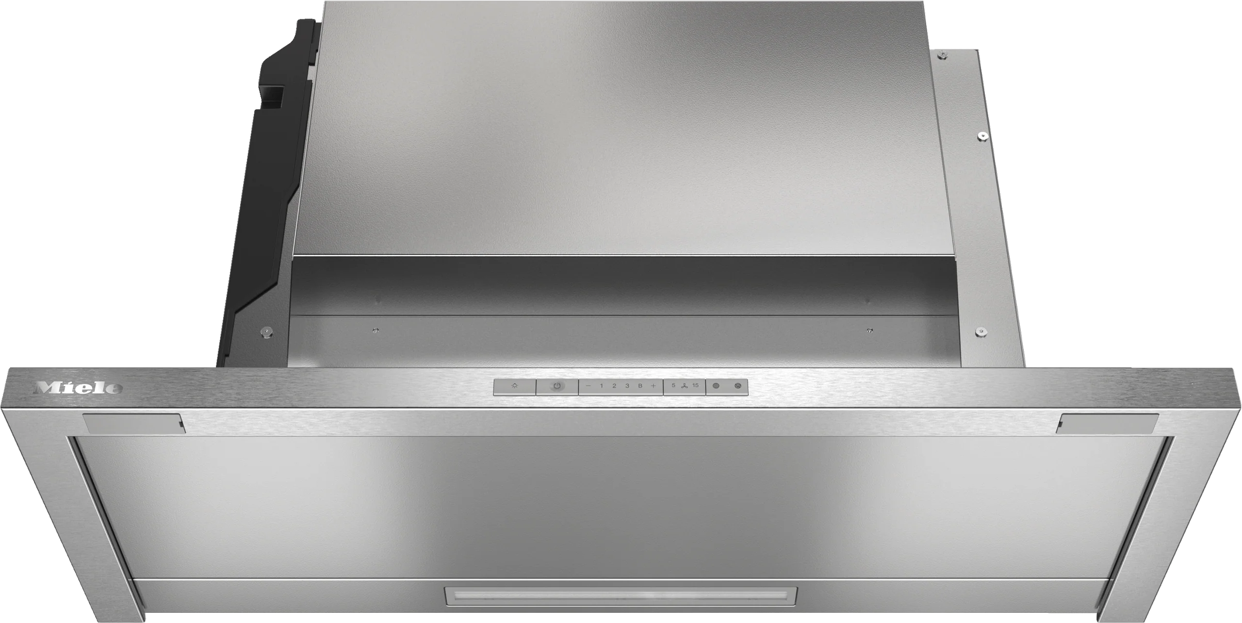 MIELE DAS4720 DAS 4720 Stainless steel - Built-in ventilation hood for installation in narrow upper cabinets with EasySwitch controls in Stainless Steel - Image 2