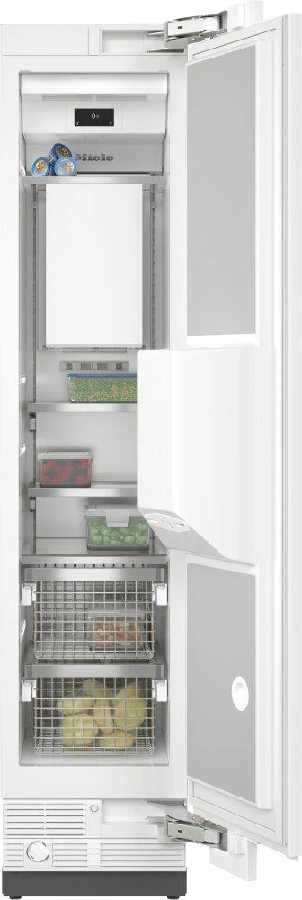 MIELE F2462VI F 2462 Vi - MasterCool™ freezer Integrated IceMaker features separate water and ice dispensers. Custom Panel Ready