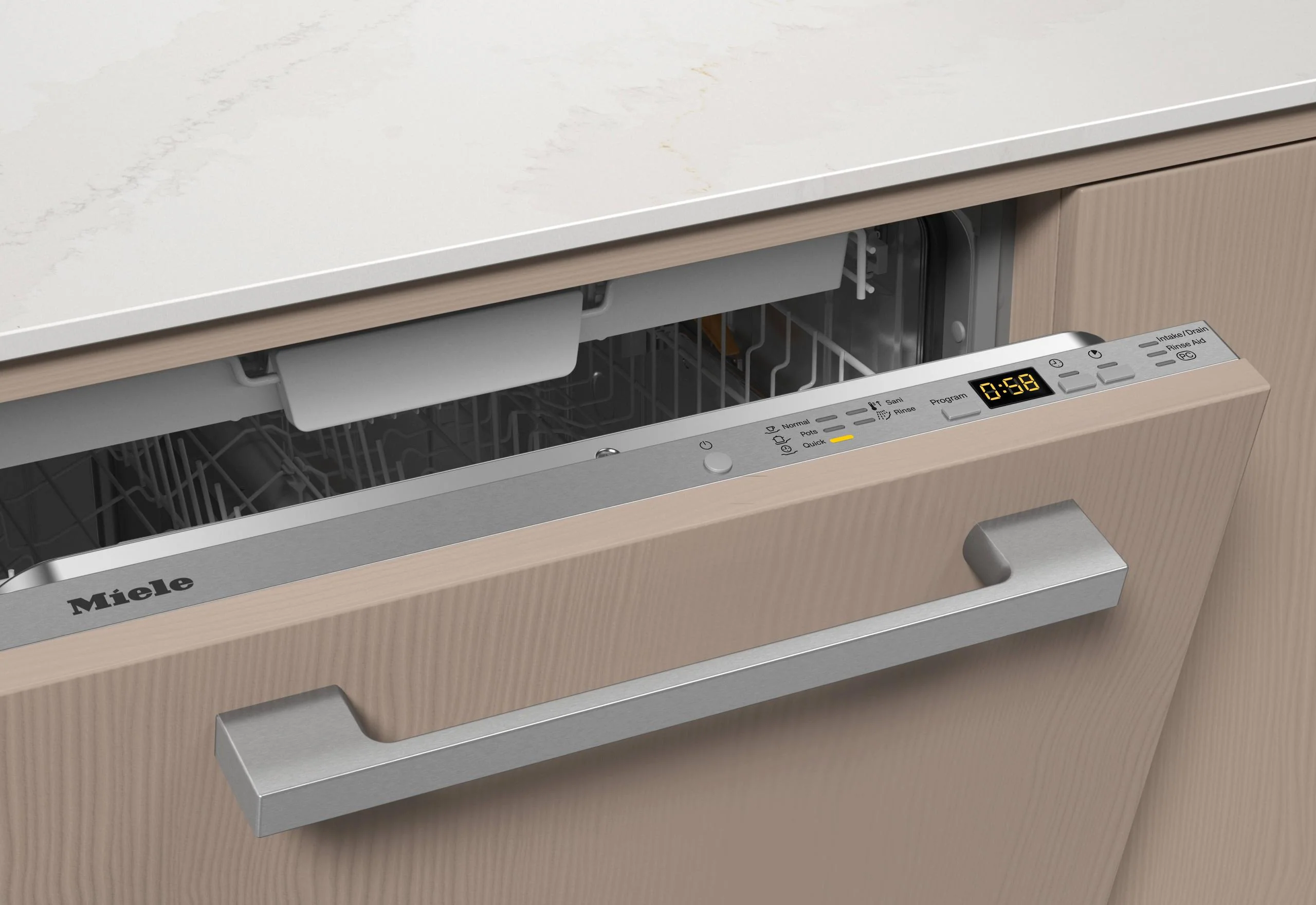 MIELE G5051SCVI G 5051 SCVi Active in Stainless Steel. - Fully integrated ADA dishwasher in tried-and-tested Miele quality at an affordable entry-level price. Custom Panel Ready - Image 2