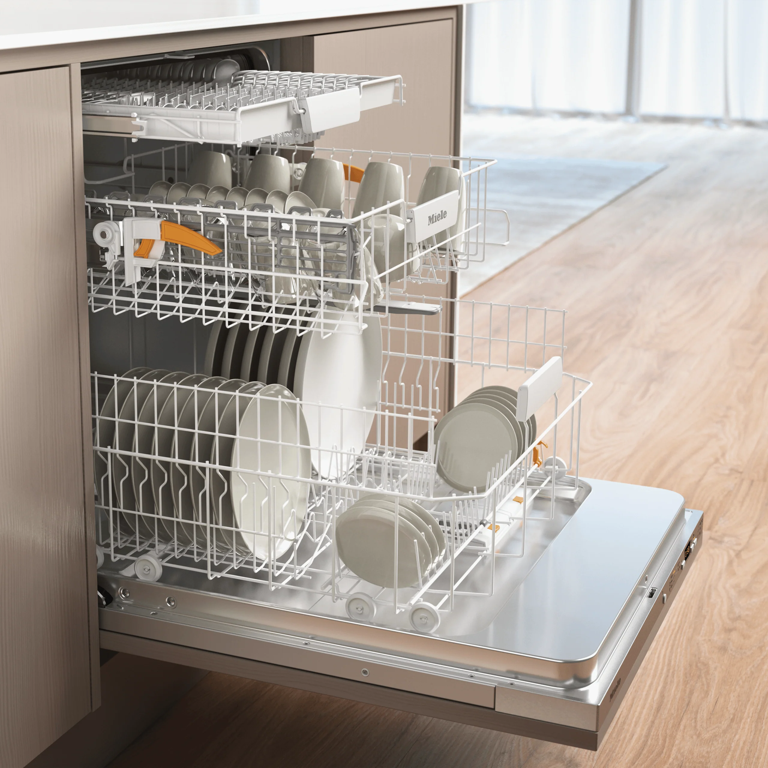MIELE G5051SCVI G 5051 SCVi Active in Stainless Steel. - Fully integrated ADA dishwasher in tried-and-tested Miele quality at an affordable entry-level price. Custom Panel Ready - Image 3
