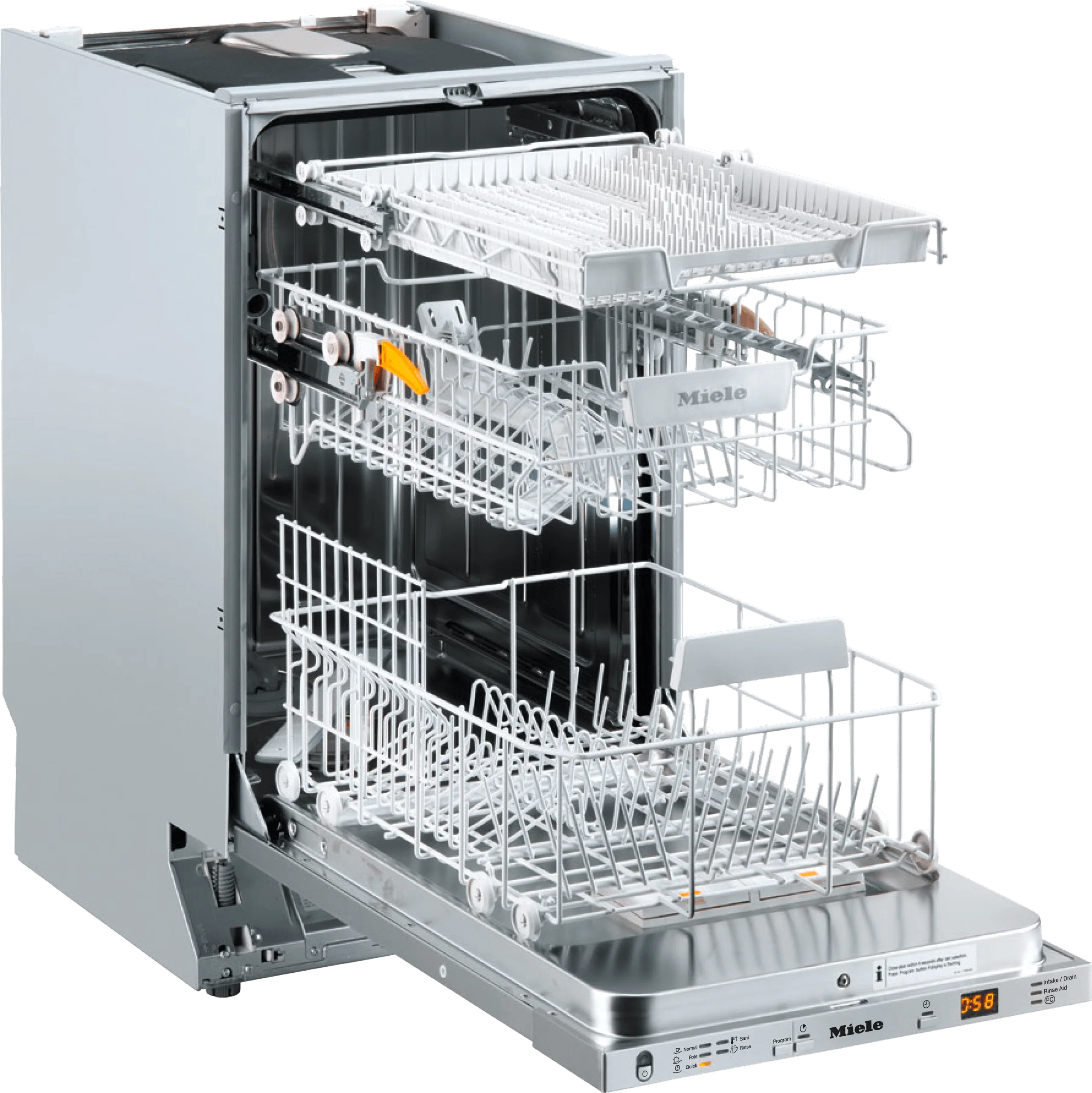 MIELE G5482SCVISL G 5482 SCVi SL in Stainless Steel. - Fully integrated dishwasher in tried-and-tested Miele quality at an affordable entry-level price. Custom Panel Ready - Image 2