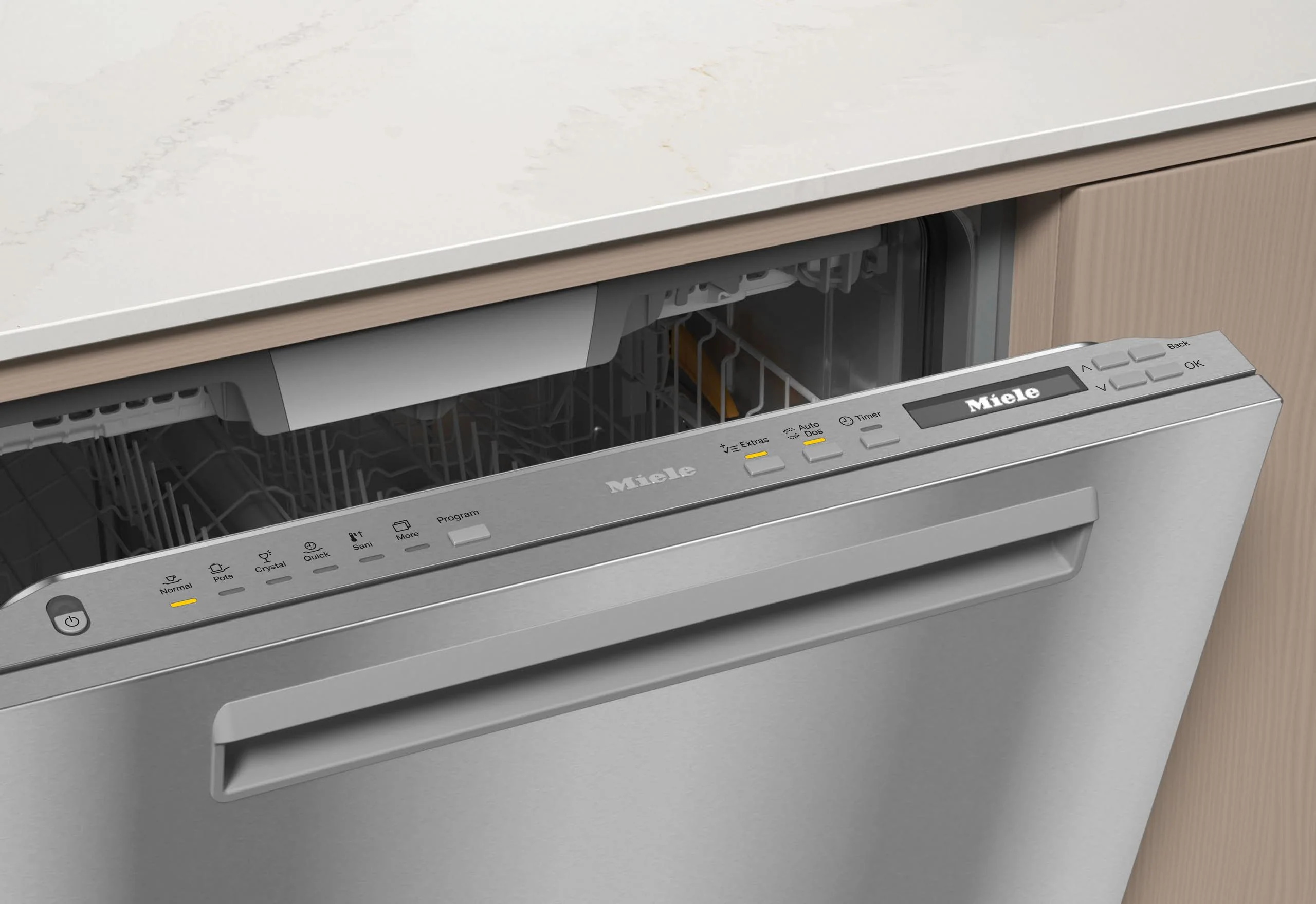 MIELE G7186SCVISFP G 7186 SCVi SFP AutoDos in Stainless Steel. - Fully integrated dishwashers in standard size with Automatic Dispensing thanks to AutoDos with integrated PowerDisk. in Stainless Steel - Image 2