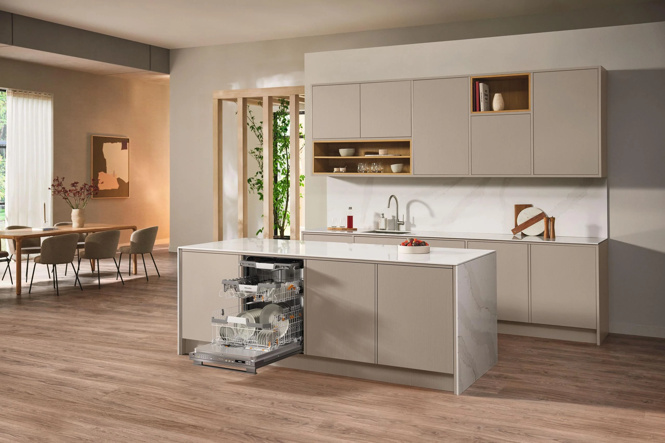 MIELE G7196SCVISF G 7196 SCVi SF AutoDos in Stainless Steel. - Fully integrated dishwashers in standard size with Automatic Dispensing thanks to AutoDos with integrated PowerDisk. in Stainless Steel - Image 4
