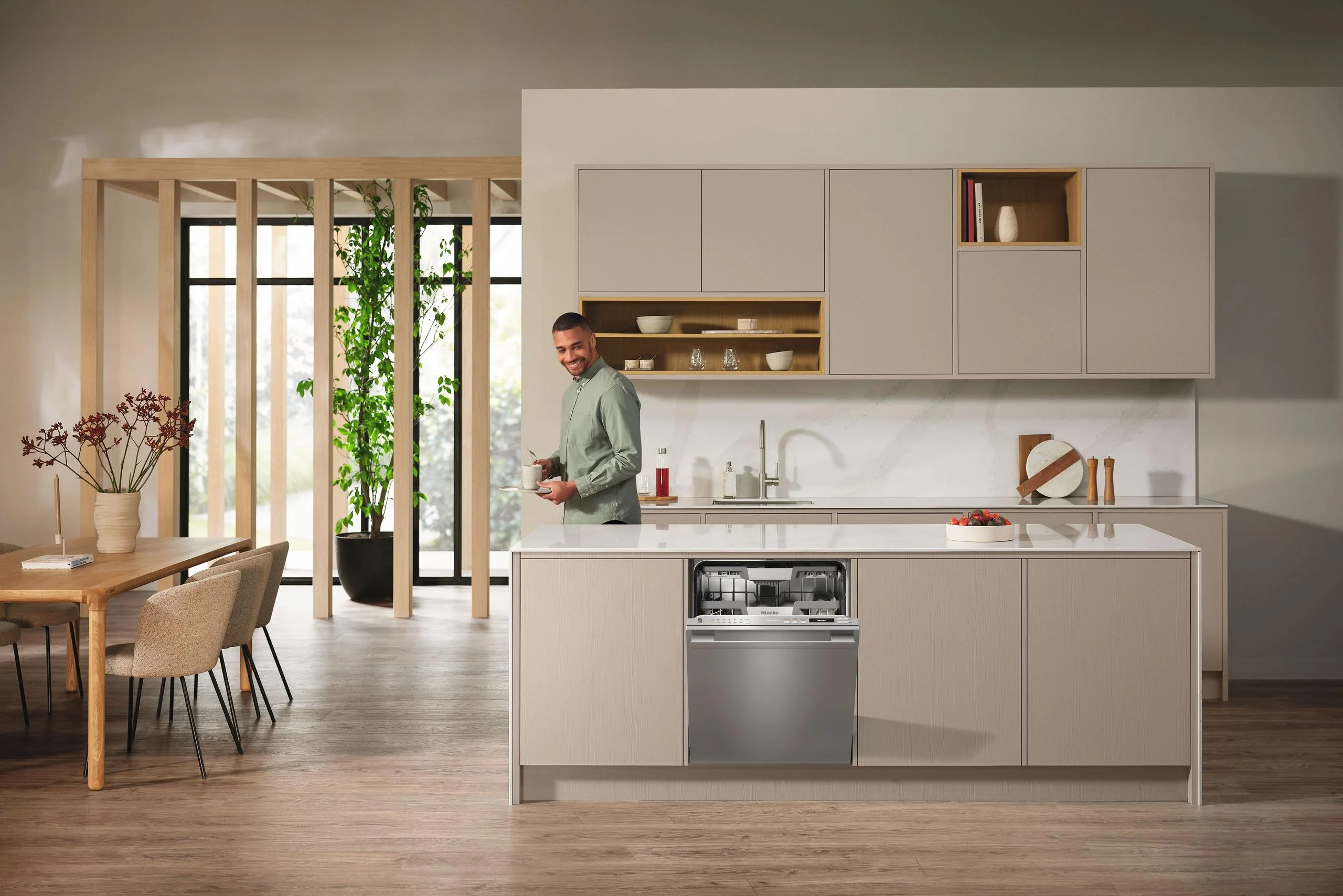 MIELE G7196SCVISF G 7196 SCVi SF AutoDos in Stainless Steel. - Fully integrated dishwashers in standard size with Automatic Dispensing thanks to AutoDos with integrated PowerDisk. in Stainless Steel - Image 5