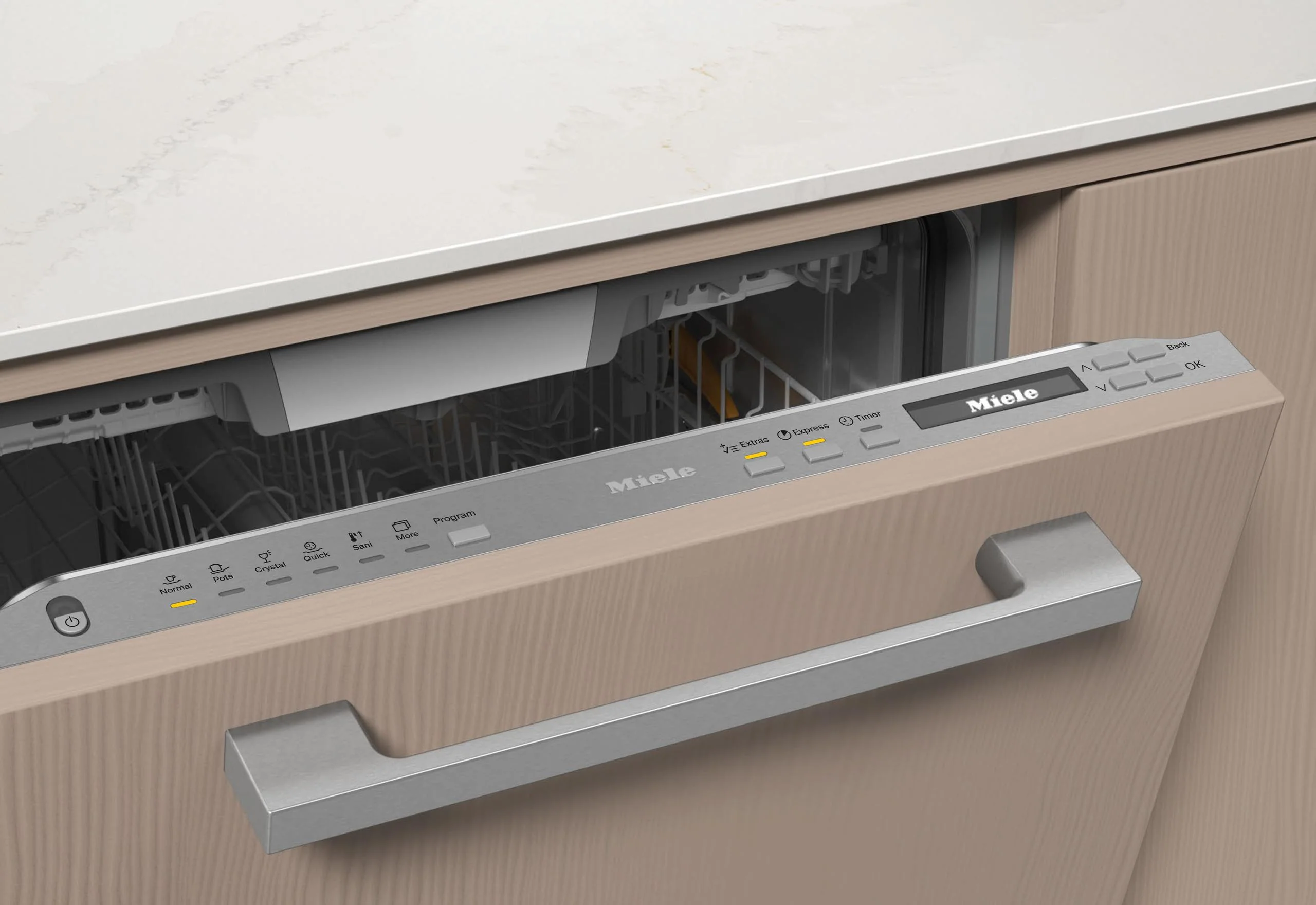 MIELE G7266SCVI G 7266 SCVi Stainless Steel. - Fully integrated dishwashers in standard size 42 dB I Cutlery tray I ExtraComfort baskets I QuickIntenseWash I Miele@home Custom Panel Ready - Image 2
