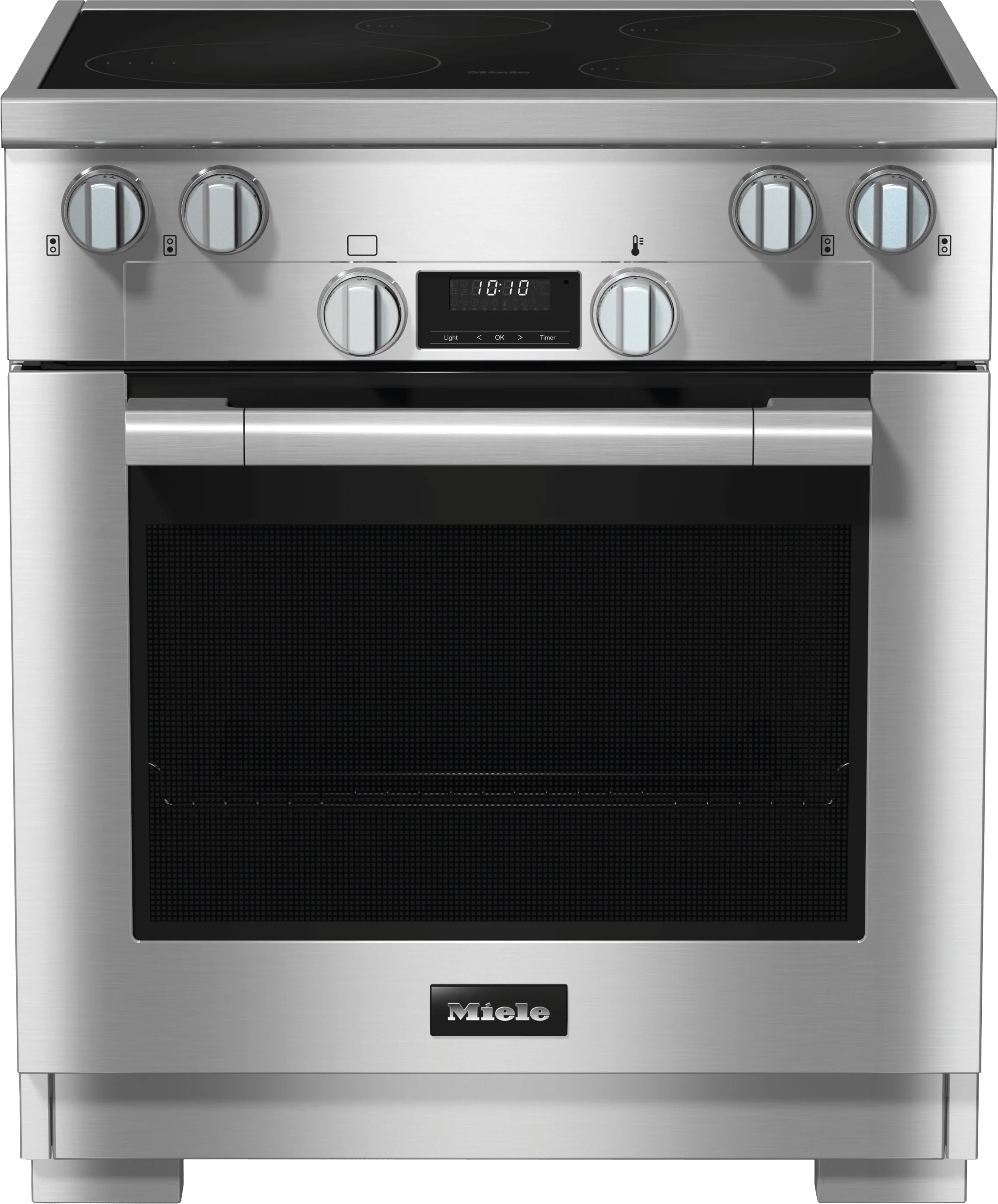 MIELE HR14223I HR 1422-3 I - 30" Range Fully electric model with induction cooktop and DirectSelect controls in Stainless Steel
