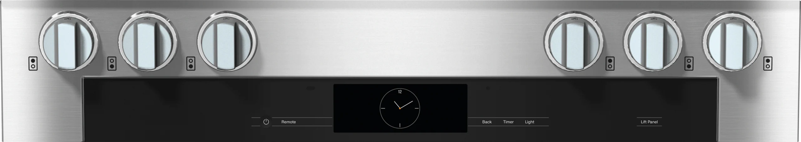MIELE HR19343LPDF HR 1934-3 LP DF Clean Touch Steel - 36" Range Dual Fuel model with M Touch controls in Stainless Steel - Image 2