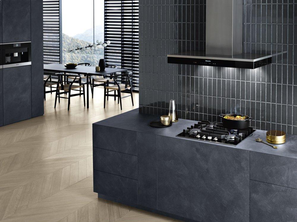 MIELE KM3010G KM 3010 G Stainless steel - Gas cooktop with 4 burners in Stainless Steel - Image 3