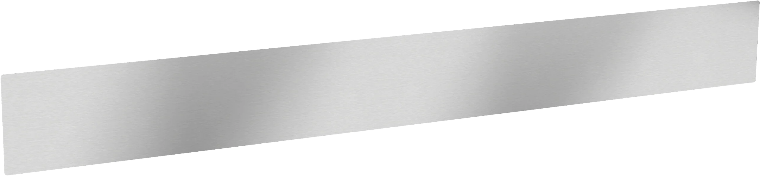 MIELE KTK3620 Stainless-steel toe-kick panel - for high-end panelwork of MasterCool toe-kicks.